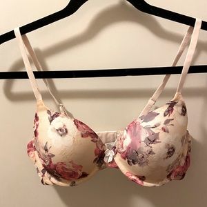 Target Floral Lace Bra NWOT